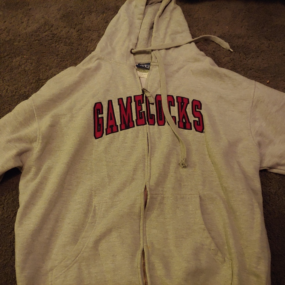 South Carolina gamecocks zipup hoodie